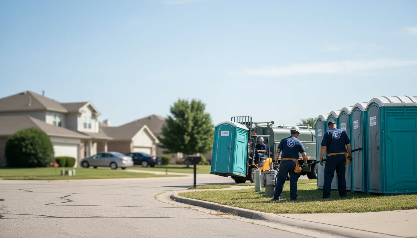 Porta Potty Rental in Quincy, IL near me